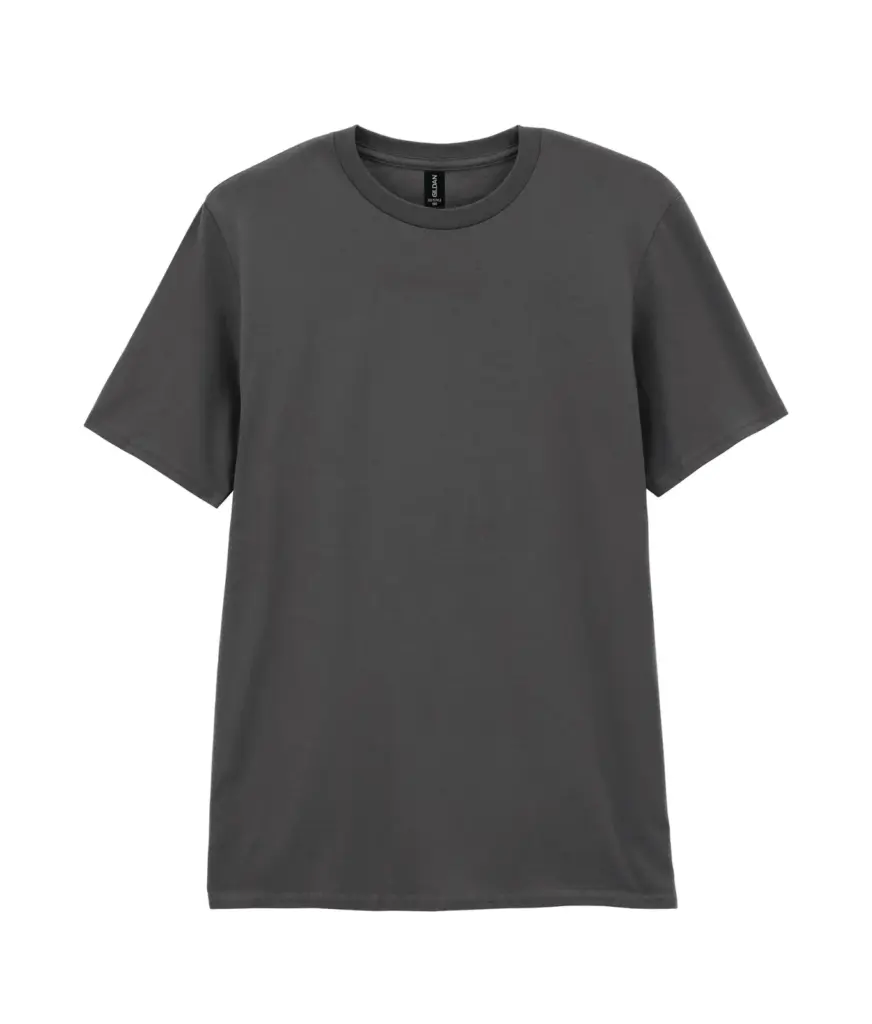 T-shirt voor volwassenen Softstyle, smoke — productfoto 9