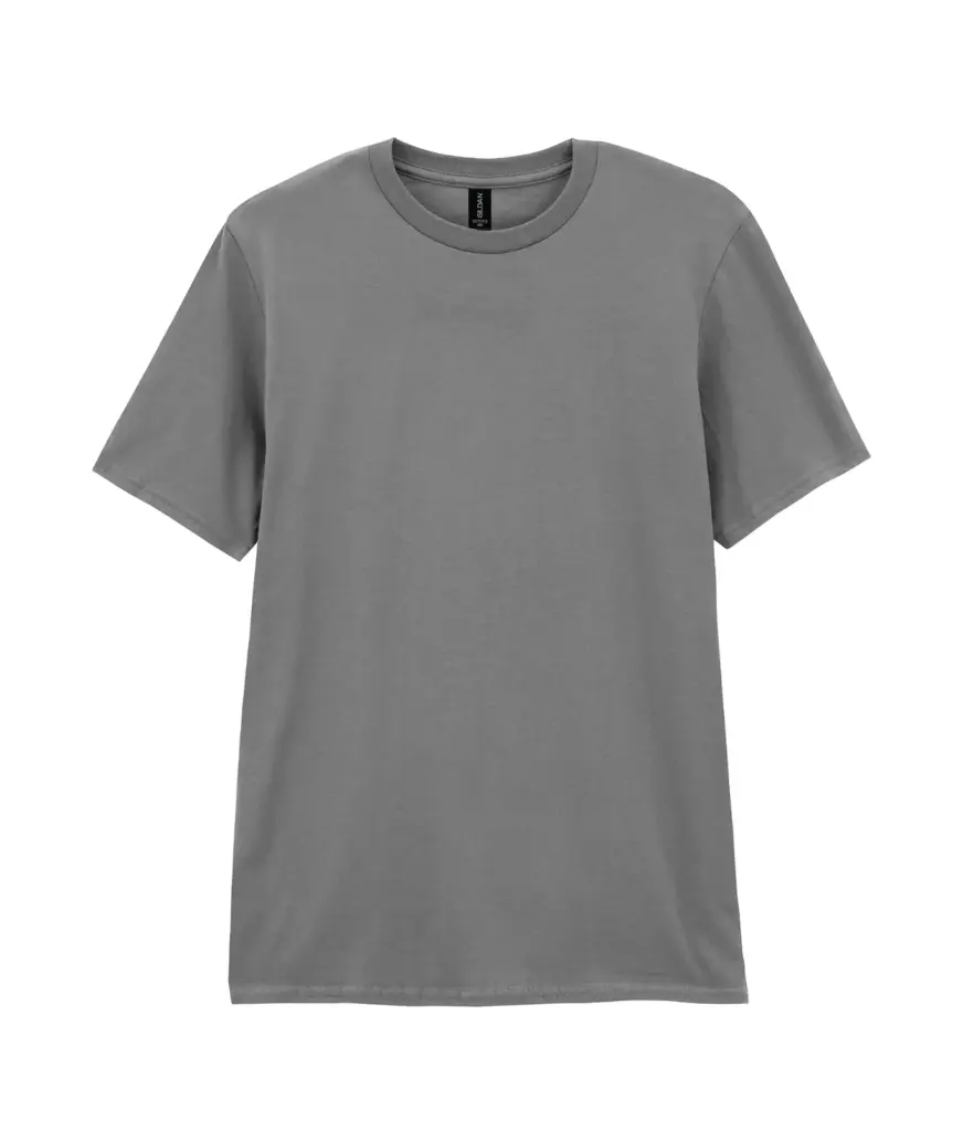T-shirt voor volwassenen Softstyle, storm grey — productfoto 10