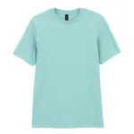 T-shirt voor volwassenen Softstyle, teal ice — productfoto 11
