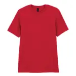 T-shirt voor volwassenen Softstyle, true red — productfoto 12