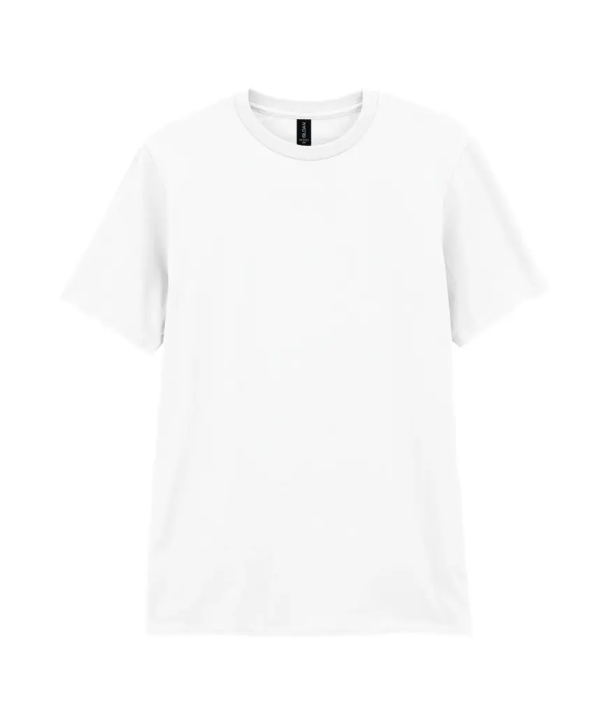 T-shirt voor volwassenen Softstyle, white — productfoto 13