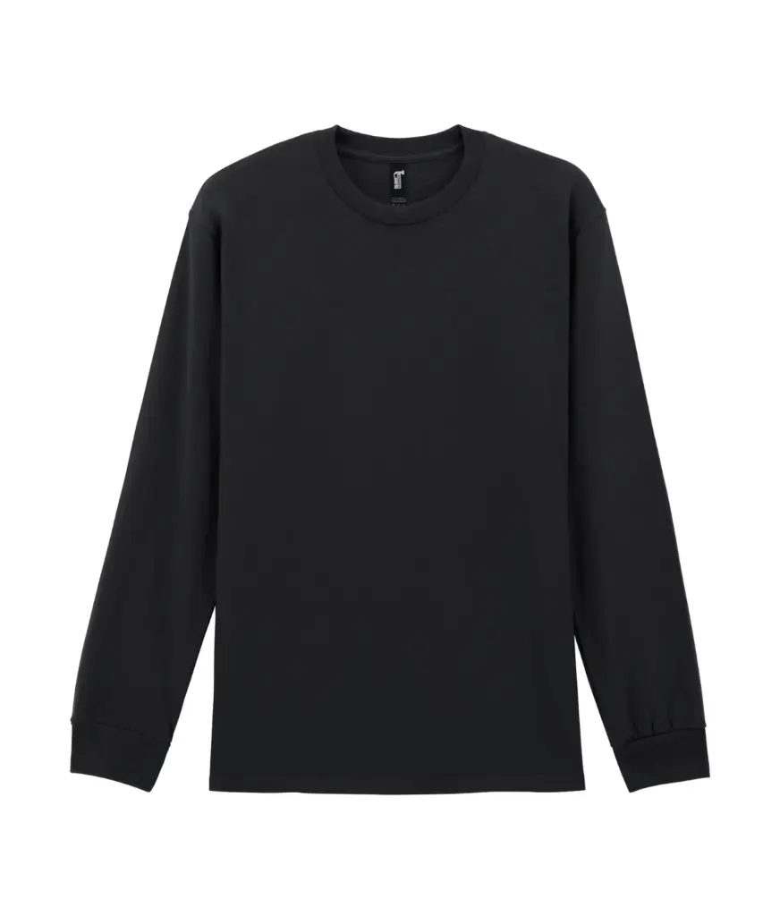 Hammer long sleeve T-shirt, black — productfoto 3