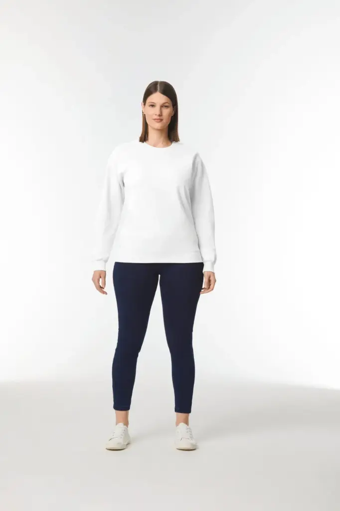 Sweater ronde hals Midweight Softstyle — productfoto 5
