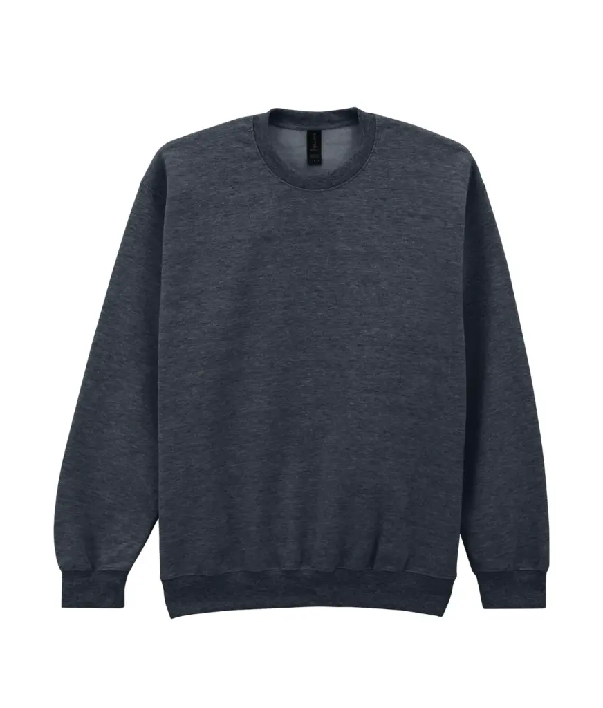 Sweater ronde hals Midweight Softstyle, dark heather — productfoto 10