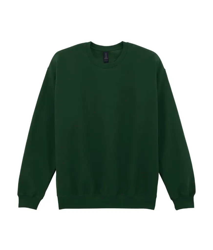 Sweater ronde hals Midweight Softstyle, forest green — productfoto 11