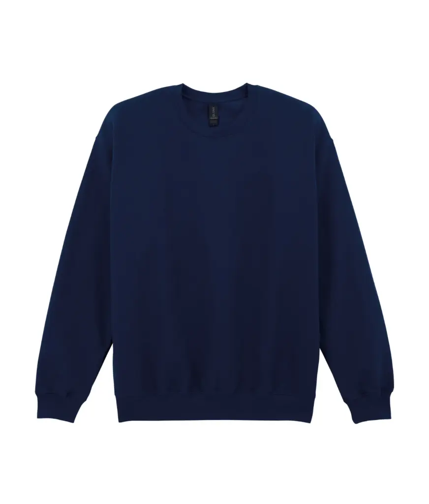 Sweater ronde hals Midweight Softstyle, navy — productfoto 13