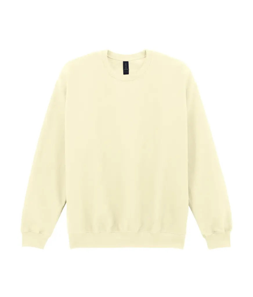 Sweater ronde hals Midweight Softstyle, off white — productfoto 14