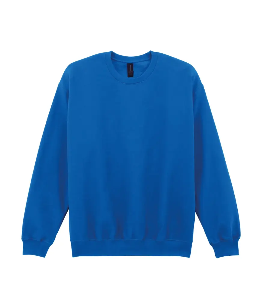 Sweater ronde hals Midweight Softstyle, royal — productfoto 18