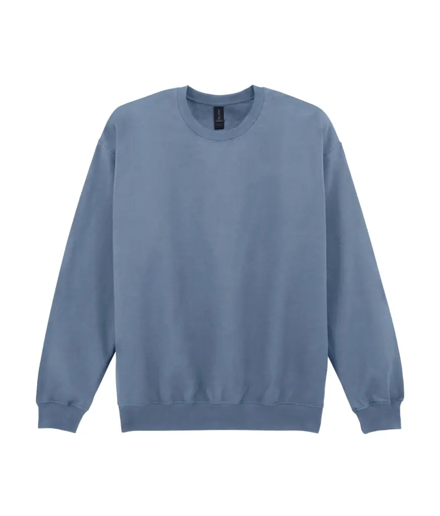 Sweater ronde hals Midweight Softstyle, stone blue — productfoto 22