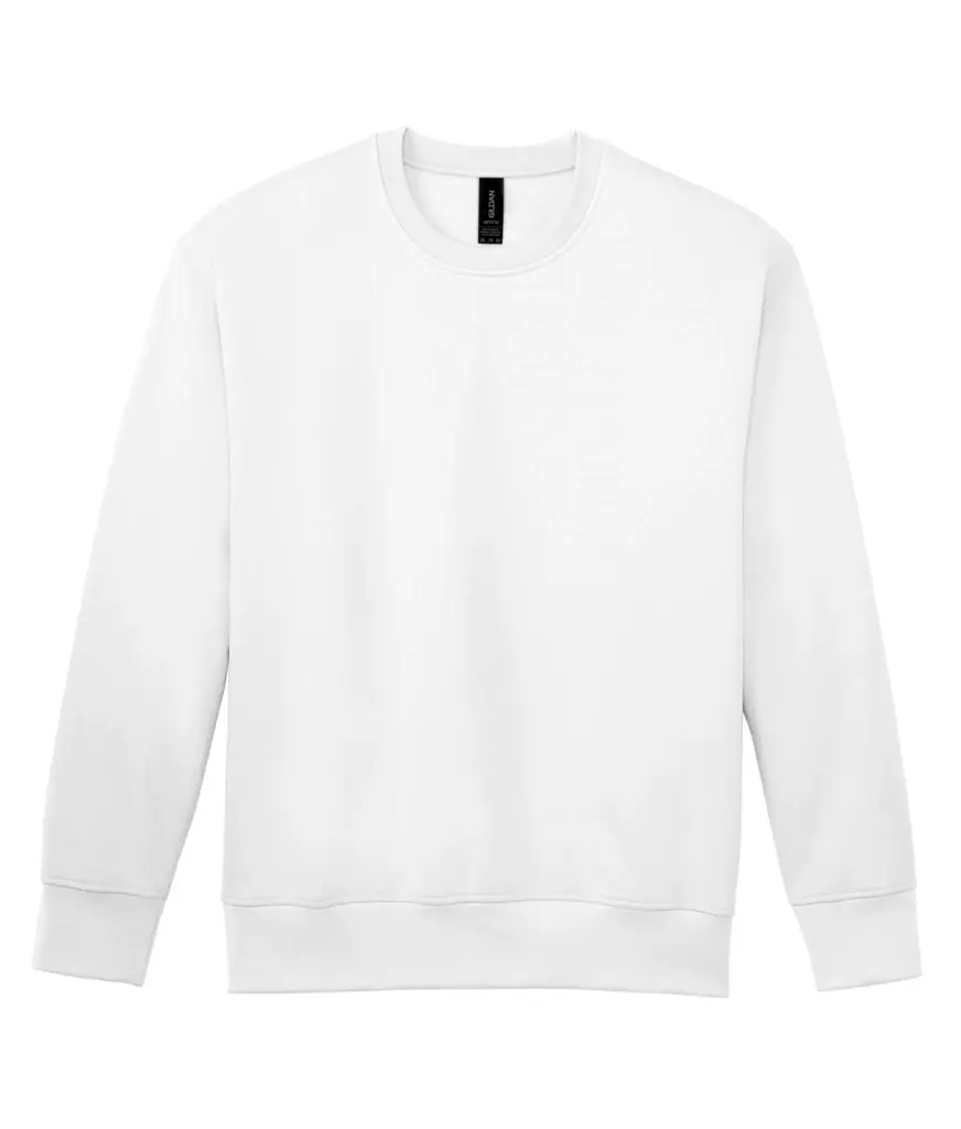 Sweater ronde hals Midweight Softstyle, white — productfoto 23