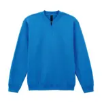 PS_GISF008_ROYAL - Hidalgo-werbeartikel 1/4 zip fleece sweater, royal — productfoto 7