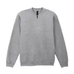 PS_GISF008_RSSPORTGREY - Hidalgo-werbeartikel 1/4 zip fleece sweater, rs sport grey — productfoto 8