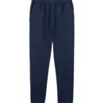 Midgewicht joggingbroek in softstyle, navy — productfoto 5