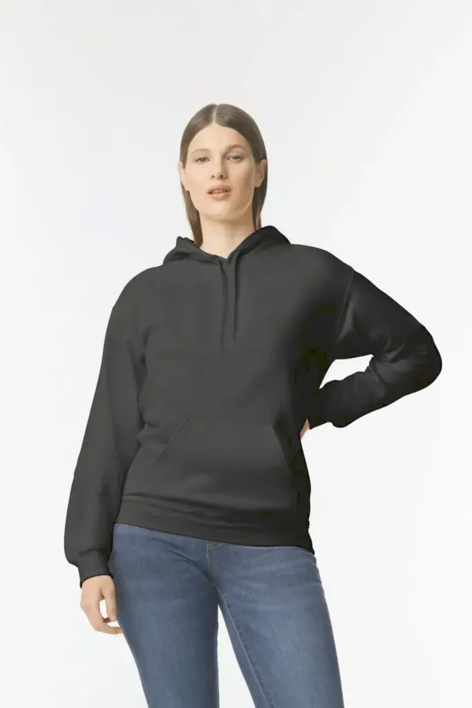 Sweater met capuchon Midweight Softstyle