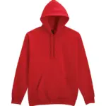 Sweater met capuchon Midweight Softstyle — productfoto 22