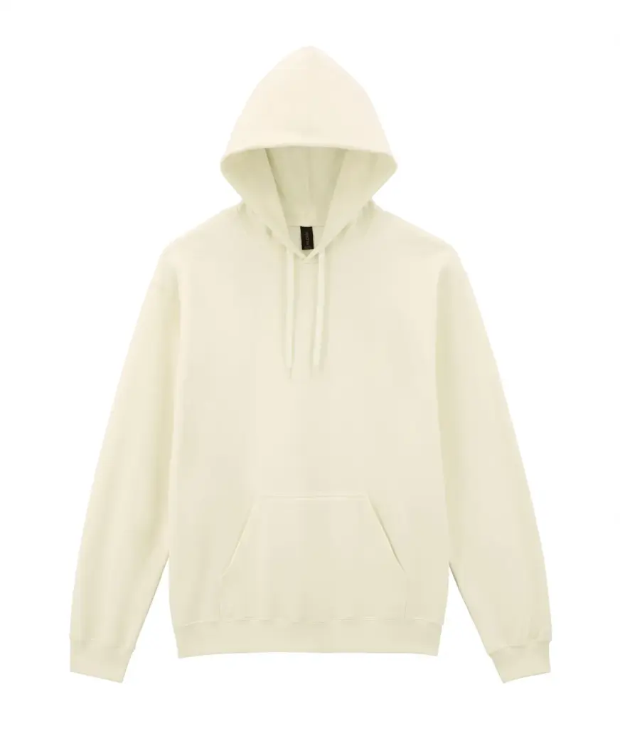 Sweater met capuchon Midweight Softstyle, off white — productfoto 17