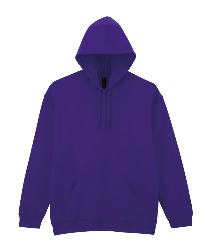 Sweater met capuchon Midweight Softstyle, purple — productfoto 21