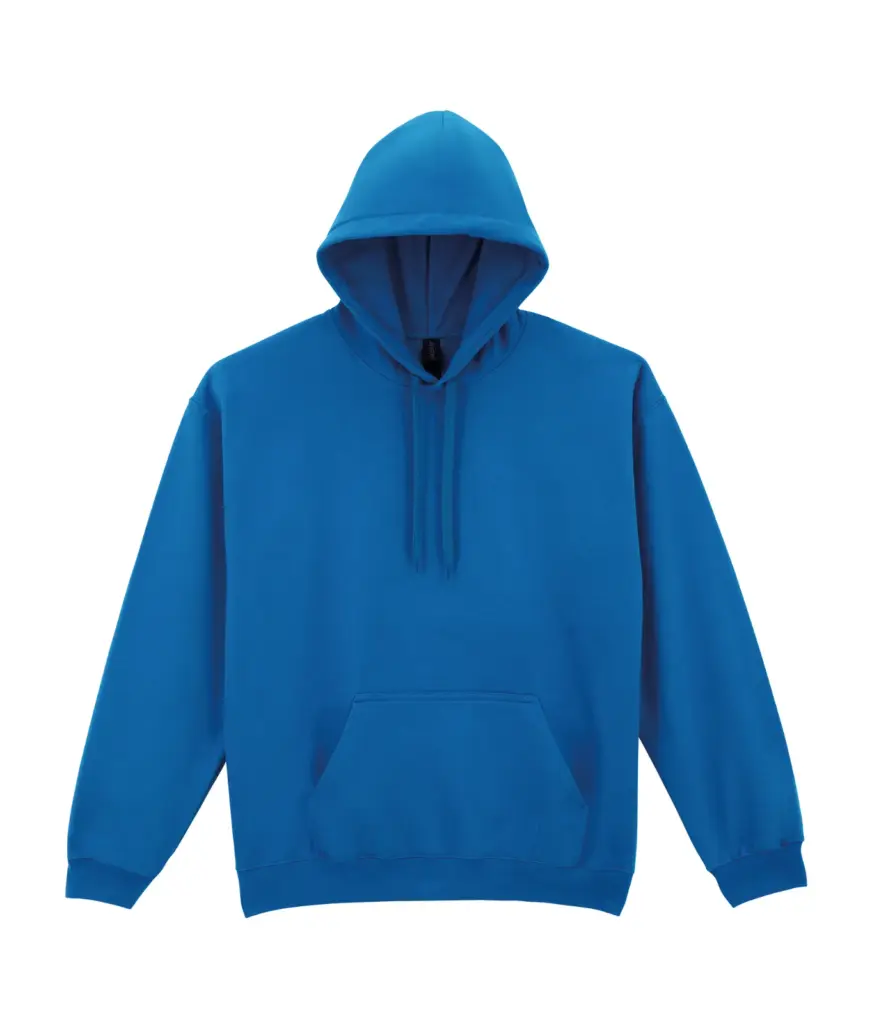 Sweater met capuchon Midweight Softstyle, royal — productfoto 23