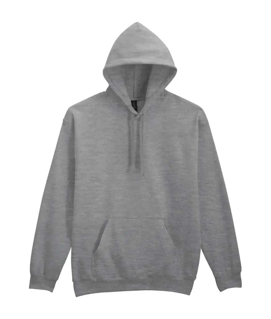 Sweater met capuchon Midweight Softstyle, rs sport grey — productfoto 24