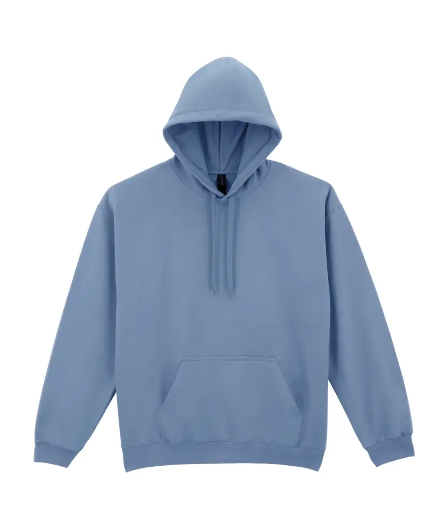 Sweater met capuchon Midweight Softstyle, stone blue — productfoto 27