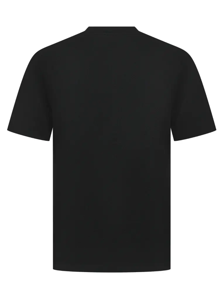 PS_H075-B_BLACK - Hidalgo-werbeartikel Uniseks T-shirt Coolplus®, black — productfoto 5