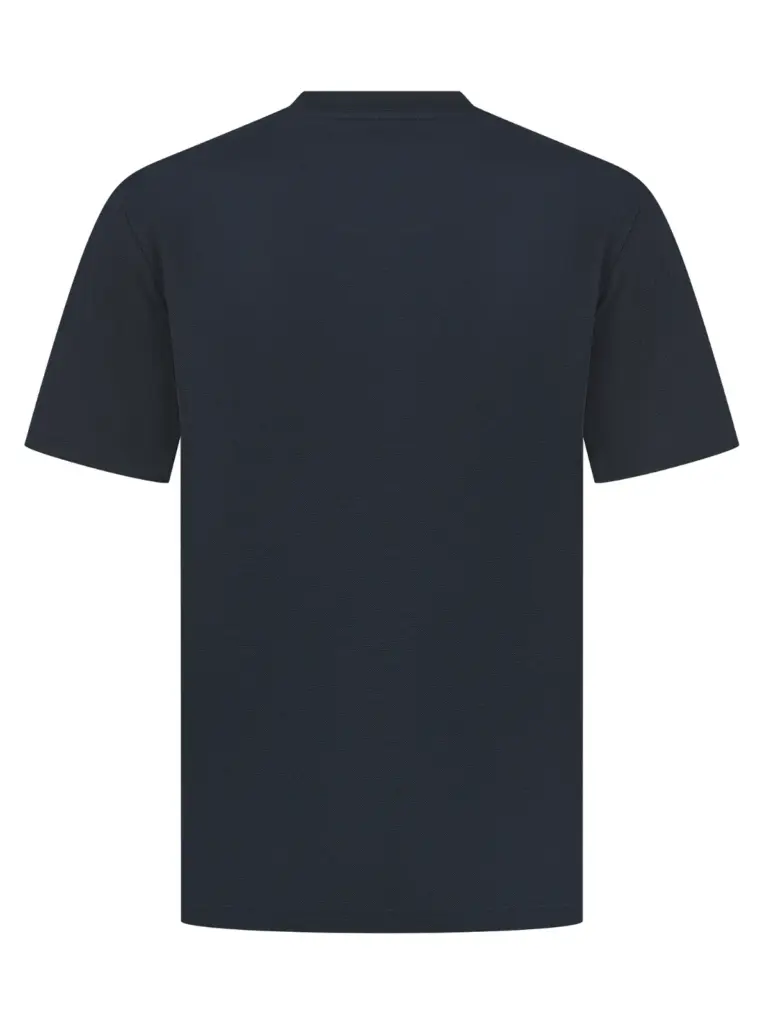PS_H075-B_NAVY - Hidalgo-werbeartikel Uniseks T-shirt Coolplus®, navy — productfoto 7