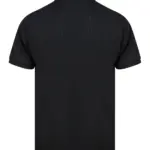 Herenpolo van gerecycled polyester, black — productfoto 7