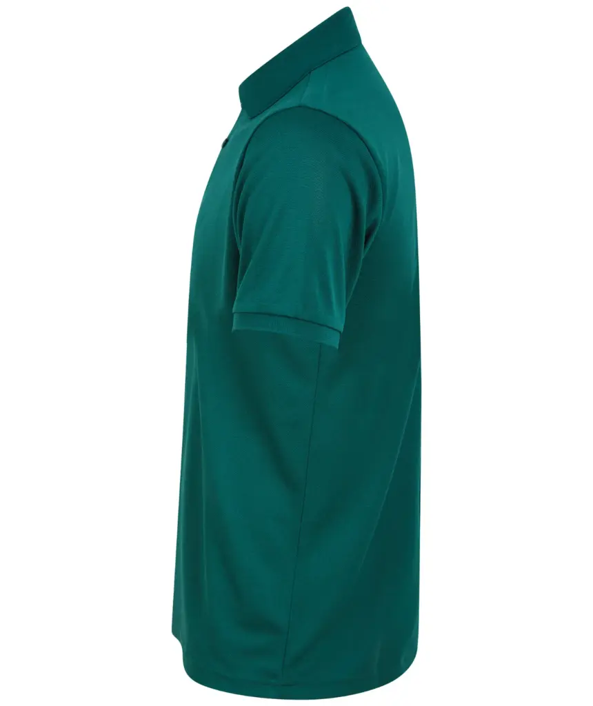 Herenpolo van gerecycled polyester, bottle green — productfoto 8