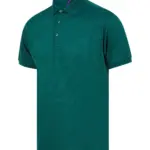 Herenpolo van gerecycled polyester, bottle green — productfoto 9