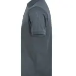 Herenpolo van gerecycled polyester, charcoal — productfoto 12