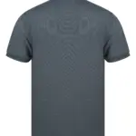 Herenpolo van gerecycled polyester, charcoal — productfoto 15