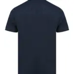 Herenpolo van gerecycled polyester, navy — productfoto 19