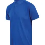 Herenpolo van gerecycled polyester, royal — productfoto 21