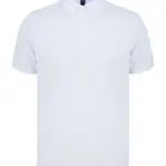 Herenpolo van gerecycled polyester, white — productfoto 26