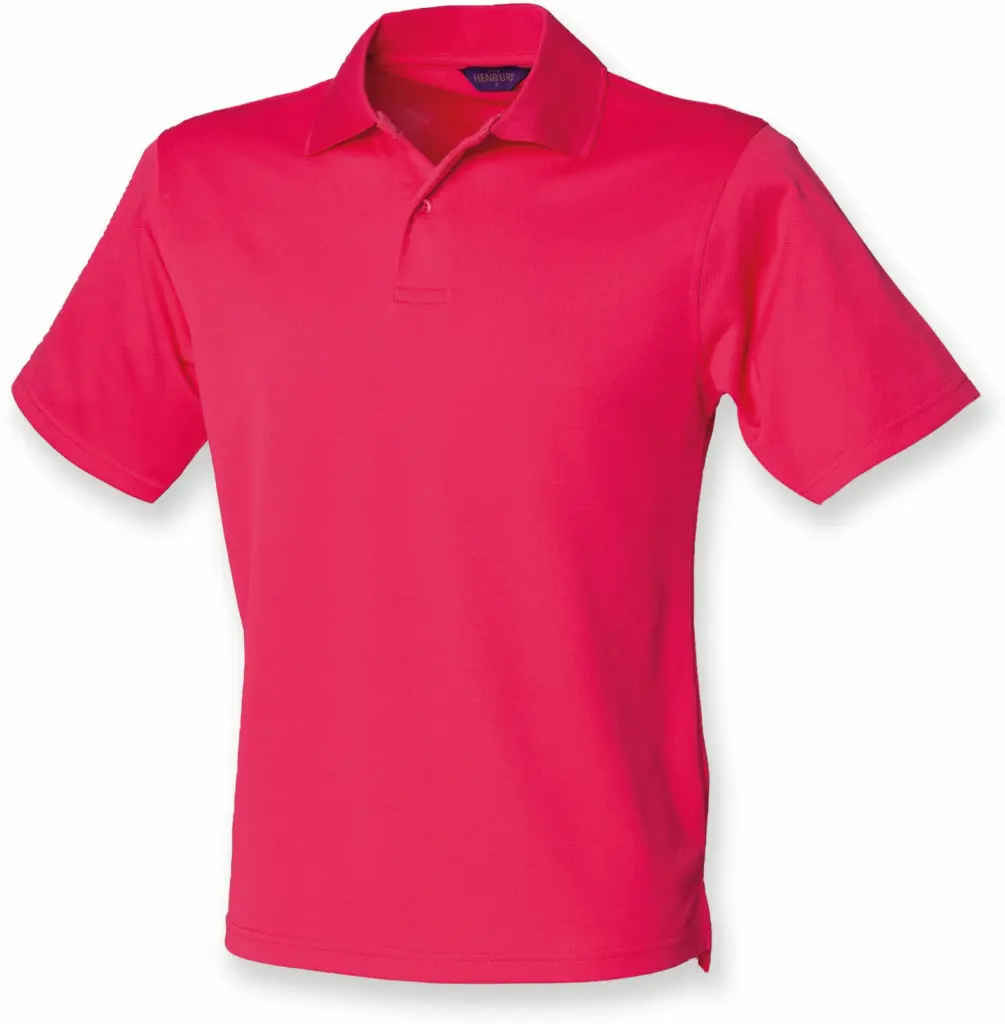 Men´s Coolplus®  Polo Shirt, bright pink — productfoto 6
