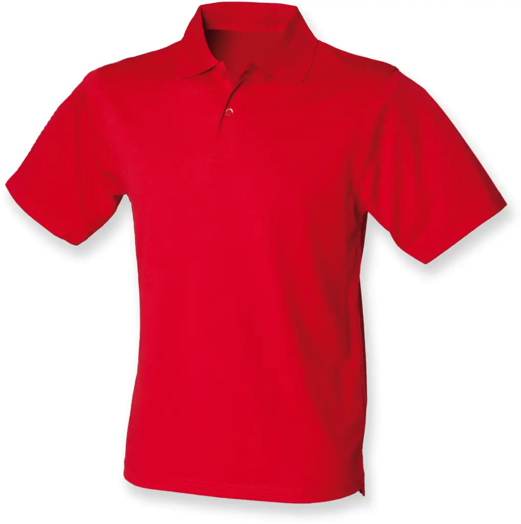 Men´s Coolplus®  Polo Shirt, classic red — productfoto 8