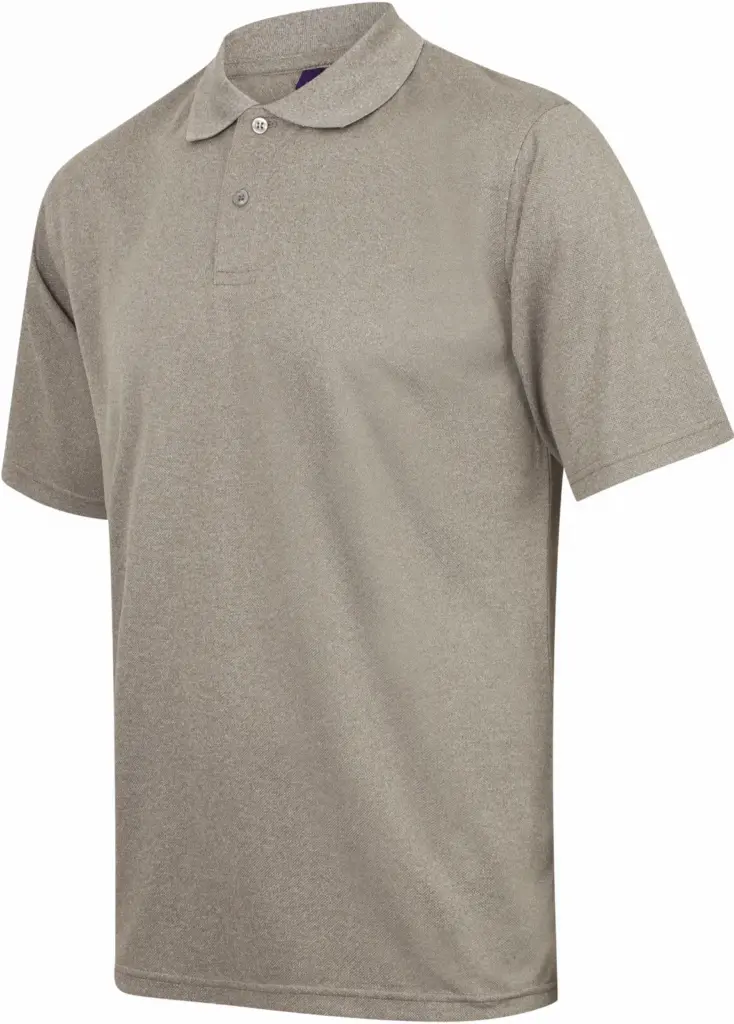 Men´s Coolplus®  Polo Shirt, heather grey — productfoto 10
