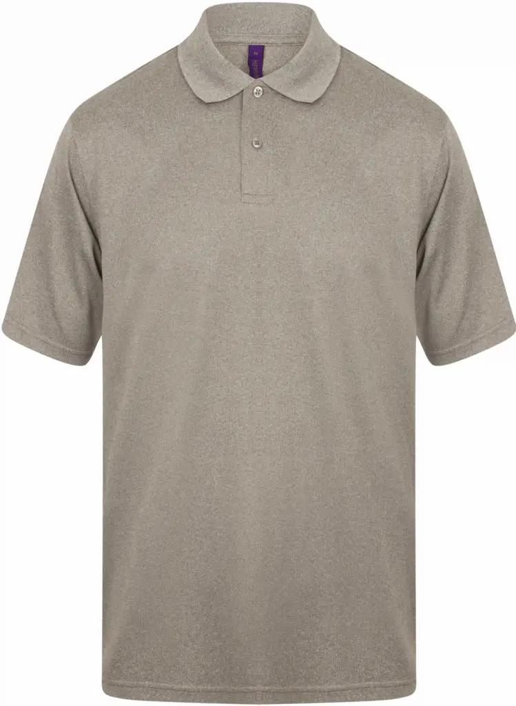 Men´s Coolplus®  Polo Shirt, heather grey — productfoto 11