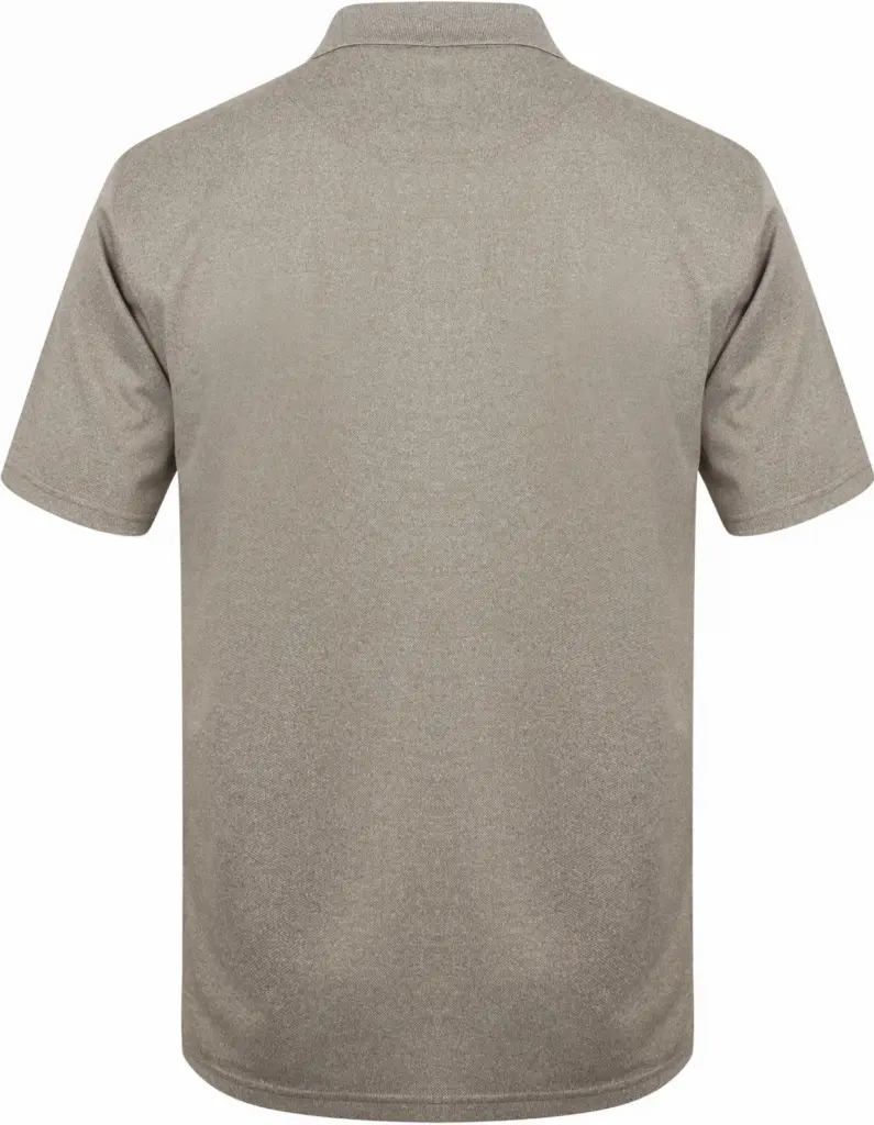 Men´s Coolplus®  Polo Shirt, heather grey — productfoto 12