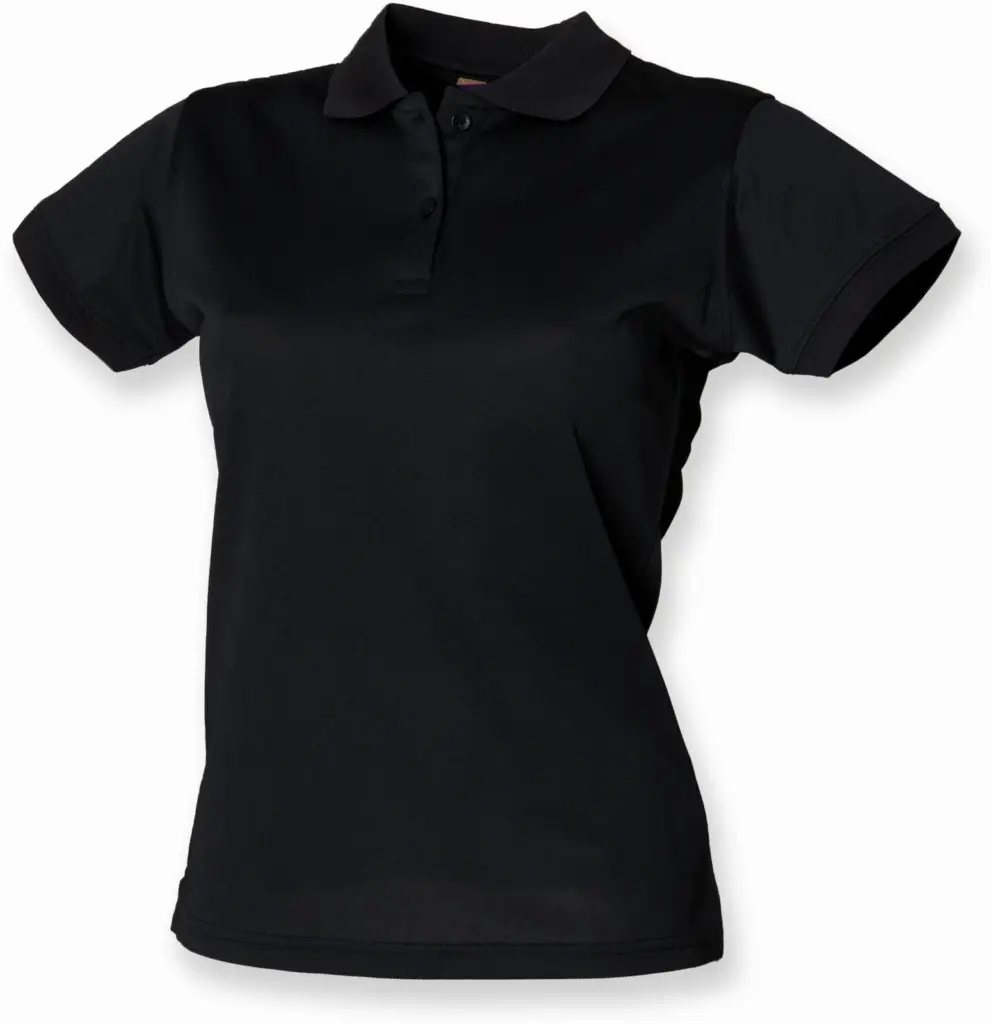 Ladies Coolplus®  Polo Shirt, black — productfoto 6