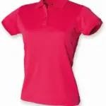 Ladies Coolplus®  Polo Shirt, bright pink — productfoto 7