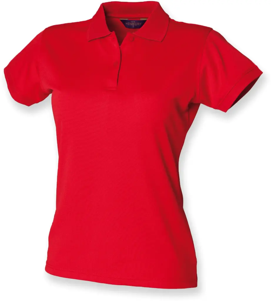 Ladies Coolplus®  Polo Shirt, classic red — productfoto 9