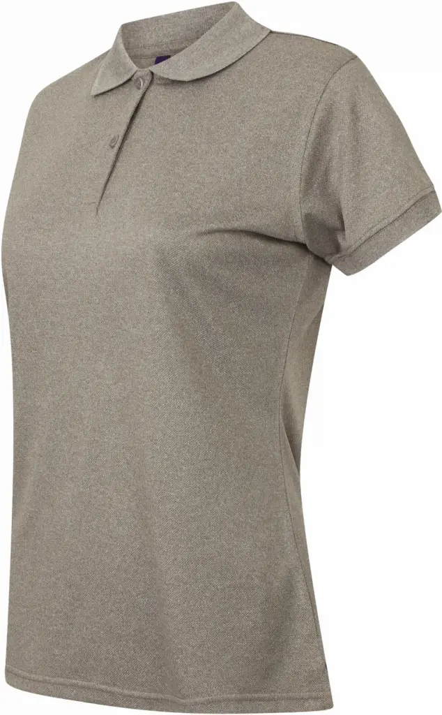 Ladies Coolplus®  Polo Shirt, heather grey — productfoto 11