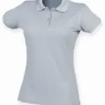 Ladies Coolplus®  Polo Shirt, silver grey — productfoto 17