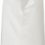 Ladies pleat front blouse, white — productfoto 7