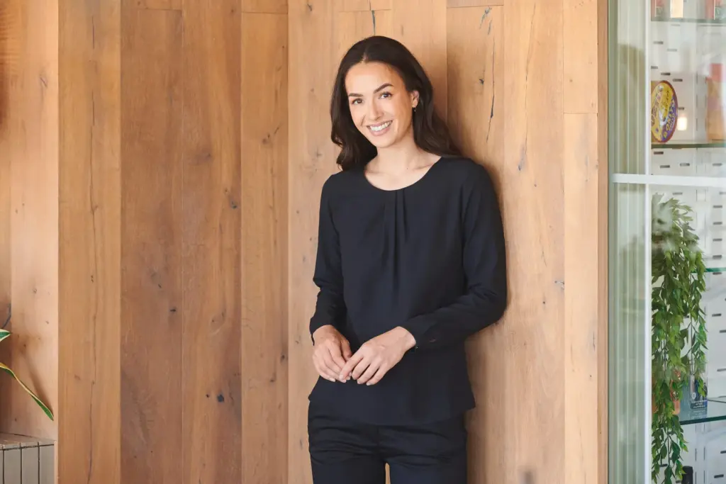 Blouse met lange mouwen