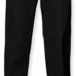 Men's 65/35 Flat Fronted Chino Trousers, black — productfoto 5
