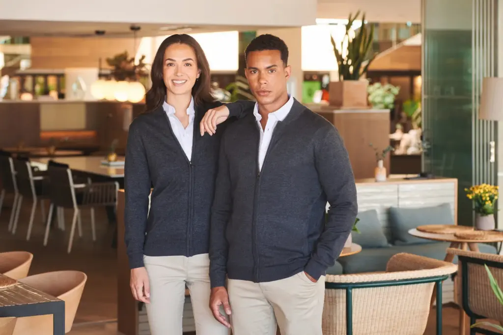 Cardigan met rits