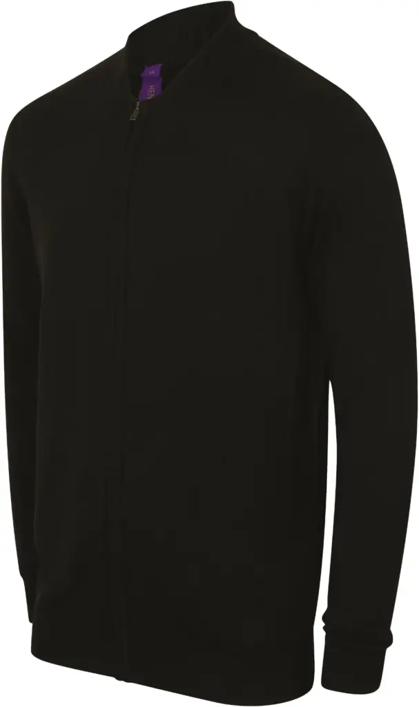 Cardigan met rits, black — productfoto 4
