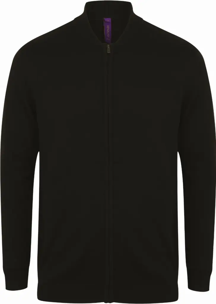 Cardigan met rits, black — productfoto 5